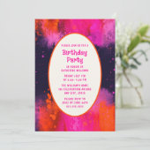 Invitation de la partie Anniversaire de enfant n'i (Debout devant)