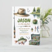 Invitation de la partie Anniversaire de enfant O-F (Debout devant)