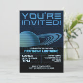 Invitation de la partie Blue Retrowave (Debout devant)