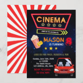 Invitation de la partie cinéma (Devant / Derrière)