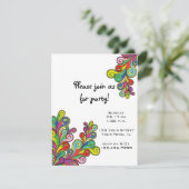 Invitation de la partie Color Waves (Debout devant)