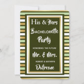 Invitation de la partie combinée (Devant)