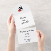 INVITATION DE LA PARTIE CUPID (Déchirure)