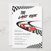 Invitation de la partie de baccalauréat à Dernière (Devant)