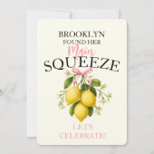 Invitation de la partie de bachelorette de chèneze (Dos)