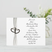 Invitation de la partie de Bachelorette en diamant (Debout devant)