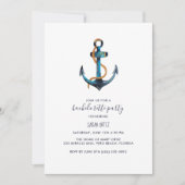 Invitation de la partie de bachelorette nautique W (Devant)