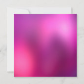 Invitation de la partie de bachelorette noire Lace (Dos)