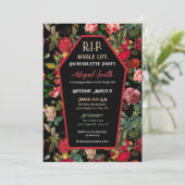 Invitation de la partie de bachelorette R.I.P Rose (Debout devant)