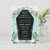 Invitation de la partie de bachelorette R.I.P Rose (Debout devant)