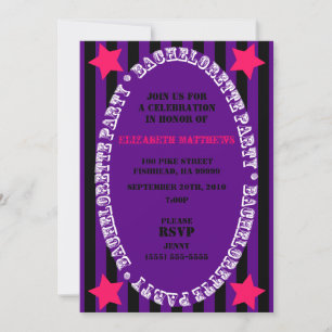 Invitation de la partie de basket-ball Purple & Bl