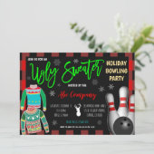 Invitation de la partie de bowling (Debout devant)