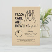 Invitation de la partie de bowling (Debout devant)