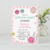 Invitation de la partie de bowling super (Debout devant)