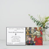 Invitation de la partie de confirmation de verre t (Debout devant)