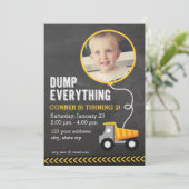 Invitation de la partie de construction du tableau (Debout devant)