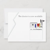 Invitation de la partie de diplôme Médicale (Devant)