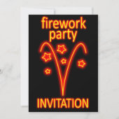 invitation de la partie de feu (Devant)