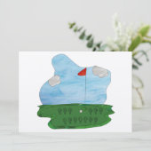 Invitation de la partie de golf de StainGlass (Debout devant)