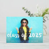 Invitation de la partie de graduation Brossé super (Debout devant)