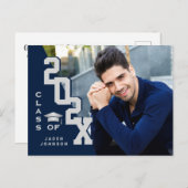 Invitation de la partie de graduation de 2023 mode (Devant / Derrière)