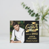 Invitation de la partie de graduation de 2024 mode (Debout devant)