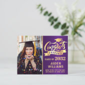 Invitation de la partie de graduation de 2024 mode (Debout devant)