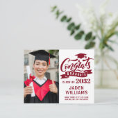 Invitation de la partie de graduation de 2024 mode (Debout devant)