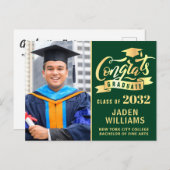 Invitation de la partie de graduation de 2024 mode (Devant / Derrière)