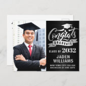 Invitation de la partie de graduation de 2024 mode (Devant / Derrière)