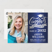 Invitation de la partie de graduation de 2024 mode (Devant / Derrière)