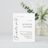 Invitation de la partie de graduation de 2025 mode (Debout devant)