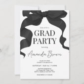 Invitation de la partie de graduation de Black Bow (Devant)