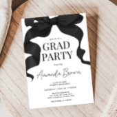 Invitation de la partie de graduation de Black Bow