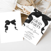 Invitation de la partie de graduation de Black Bow