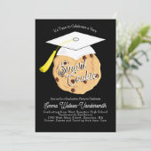 Invitation de la partie de graduation de cookies i (Debout devant)