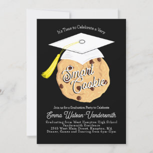Invitation de la partie de graduation de cookies i