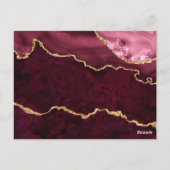 Invitation de la partie de graduation de la Bourgo (Dos)