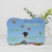 Invitation de la partie de graduation des ballons  (Debout devant)