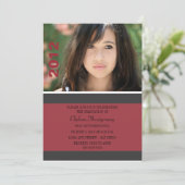 Invitation de la partie de graduation en bande sim (Debout devant)