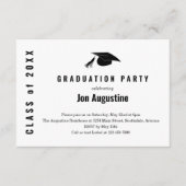 Invitation de la Partie de graduation Insérer (Devant)