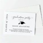 Invitation de la Partie de graduation Insérer<br><div class="desc">Invitation de la fête de graduation Insertion - Une façon pratique pour les invités invitations à la fête de graduation,  y compris votre invitation en tant qu'insert avec votre faire-part.</div>