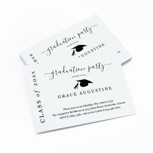 Invitation de la Partie de graduation Insérer
