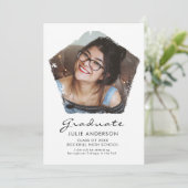 Invitation de la partie de graduation moderne Arts (Debout devant)