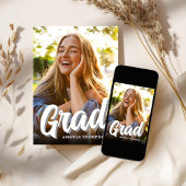 Invitation de la partie de graduation multi-photo 