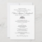 Invitation de la partie de la Bachelorette de la N (Dos)