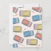 Invitation de la partie de la boîte à allumage par (Dos)