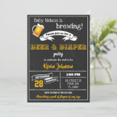 Invitation de la Partie de la couche, invitation B (Debout devant)