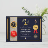 Invitation de la Partie de la Marine et de l'Or (Debout devant)