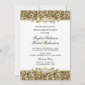 Invitation de la partie de la Parties scintillant  (Dos)